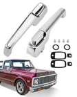 Exterior Chrome Door Handles Set For 1967-72 Chevy C10 C20 C30 Gmc K1500 Pickup New. Price: $55.79.