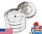 Ecozoi Instant Pot Stackable Insert Pans For 6 & 8 Quart, 3 Tier Steamer New. Price: $91.31.