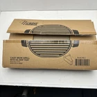 New Nuwave Precision Cast Iron Grill W/ Oil Drip Tray Nib Model 31104A. Price: $19.50.