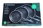 Henckels Paradigm 3-PIECE Skillet Set Tri-ply Stainless Steel 3-LAYER Nonstick New. Price: $129.97.