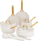 Nonstick Ceramic 10-PIECE Cookware Set, Pfas-free, Oven & Dishwasher Safe New. Price: $534.99.