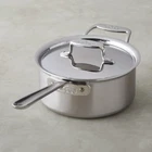 All-clad BD55203 Brushed 3-QT Sauce Pan With Lid (scratched) New. Price: $119.99.