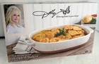 Dolly Parton Collection Stoneware Pan 2.4 Qt With Speckled Baker Durable Finish. Price: $14.95.