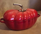 Staub Cast Iron 3QT Tomato Cocotte - Cherry (11712506) New. Price: $220.00.