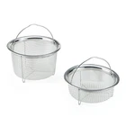 Instant Pot Official Mesh Steamer Basket Set 2 Small & Large Freeship New. Price: $29.94.