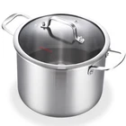 Tri-ply Stainless Steel 8 Quart Stock Pot, Heavy-duty, All Stove Up 600 ... New. Price: $96.79.