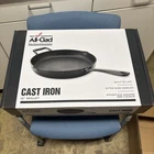 All-clad Enameled Cast Iron 12 Inch Skillet Pan Induction Oven Safe New. Price: $89.99.