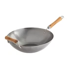Joyce Chen Classic Series 14-INCH Carbon Steel Wok With Birch Handles New. Price: $51.48.
