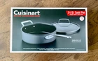 Cuisinart Chef's Classic Ceramic Nonstick 3.5 Quart Saut Pan W/ Glass Lid New. Price: $49.35.