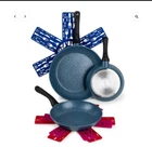Brooklyn Steel Milky Way 6-PIECE Ceramic Nonstick Frying Pan Set Cookware New. Price: $75.00.