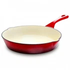 Crock Pot Artisan 8 In. Round Enameled Cast Iron Skillet Scarlet Red New. Price: $34.21.