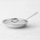 All-clad D3 Tri-ply Stainless-steel Traditional Fry Pan With Lid, 12IN New. Price: $399.99.