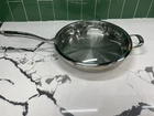 Cuisinart Professional Stainless Steel Skillet 12"MODEL TPSS22-30H 1124 Used. Price: $49.78.