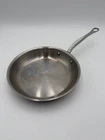 Mauviel 1830 Stainless Steel Round Frying Saute Pan 10" Inch Made France Used. Price: $129.99.