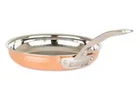 Viking 8 Hammered Copper Fry Pan Skillet 3-PLY Stainless Steel Inside Brand New. Price: $94.99.