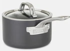 Viking 3 Quart Saucepan With Glass Lid Hard Anodized Nonstick Black Base Nwt New. Price: $115.00.