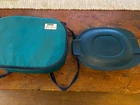 Pyrex Portables Carrier Case With Hot Pack 2 Qt Glass Casserole Dish Lid Used. Price: $15.00.