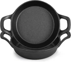 Mini Cast Iron Skillets 6.3X6.3X1.5 Inch Pan Small Ramekin Set Black Casserole New. Price: $37.50.