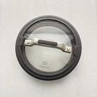 Calphalon Replacement Pot Pan Strainer Lid Glass Silicone 6" Outside 5 Inside Used. Price: $9.99.