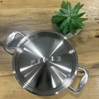 Made 6 Quart Stock Pot With Lid All Brushed Stainless Steel 5-PLY Clad New. Price: $175.00.