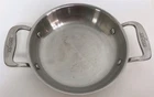 All-clad Stainless Steel 6 Mini Pan With Handles Durable Frying Skillet Used. Price: $22.99.