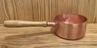 Mauviel For Sur La Table Sugar Sauce Pan Wooden Handle 1.9 Quart Used. Price: $220.00.