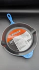 Creuset Marseille Blue Cast Iron Skillet Fry Pan 26 Cm Across New. Price: $130.00.
