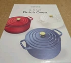 Carote 4.5 Quart Enameled Cast Iron Dutch Oven Induction Compatible Red New. Price: $75.00.