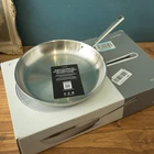 Misen 5-PLY Stainless Steel 12 Fry Pan Saute Skillet All Stove Tops Oven Safe New. Price: $80.00.