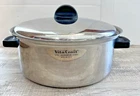 Vintage Vita Craft Quart Ply Nicromium Steel Stock Pot #5506 Usa With Lid Unspecified. Price: $64.99.
