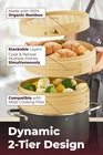 Prime Home Direct Bamboo Steamer Basket 10-INCH 2-TIER For Cooking New. Price: $28.99.