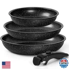 Michelangelo Nonstick Frying Set, Toxic With Removable Handl New. Price: $72.30.