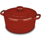 Cuisinart Classic Enameled Cast Iron 5 Quart Casserole Cardinal Red New. Price: $209.99.
