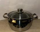Belgique 10359 Soup Pot 3QT Stainless Steel Copper Bottom With Lid Used. Price: $28.88.