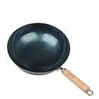 Zhensanhuan Chinese Hand Hammered Iron Pow Woks 34CM Blue Black -seasoned New. Price: $372.28.