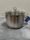 Chantal Classic Stainless Steel Pot With Lid (8-QUART). Price: $69.99.