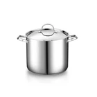 Cooks Standard 18/10 Stainless Steel Stockpot 12-QUART, Quarts, Silver. Price: $132.99.