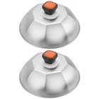 Zbxfcsh Stainless Steel 9" Griddle Melting Cheese Dome Wok Lids Commercial Gr... New. Price: $42.49.