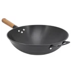 Gibson Home 144327.01 Welton 13.5 Inch Carbon Steel Wok Wood Handle Black New. Price: $37.81.
