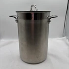 All-clad Asparagus/vegetable Steamer Pot, Basket, Lid Usa Used. Price: $29.99.