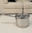 All-clad Copper Core 2-QT Sauce Pan New Stainless Steel Polished (6202 Ss). Price: $199.00.