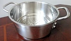 Cuisinart Stainless Steel Pasta Stock Pot Strainer With Handle # MCP1163-20N Used. Price: $11.99.