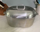 Magnalite Classic Aluminum Oval Roaster 15 Inch SI11 J Used. Price: $175.00.