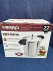 Mirro Pressure Cooker And Canner 92122A 22-QUART New. Price: $149.99.
