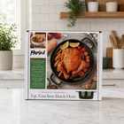 Parini 3 Qt. Cast Iron Dutch Oven Enameled Cookware Non-stick New. Price: $32.78.