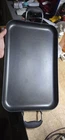 T-fal Nonstick Stovetop Double Burner Griddle With Black Bakelite Handles Used. Price: $28.00.