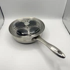 Belgique Tools Of The Trade Gourmet With Glass Lid Egg Poacher Frying Pan Used. Price: $33.80.