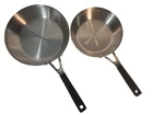 Kitchenaid Stainless Steel Induction 2-PIECE Fry Pan Set, Brushed Finish Q21T New. Price: $55.00.