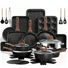 Pots And Pans Set Non Stick, 31 Piece Kitchen Induction Cookware & Bakeware New. Price: $169.99.
