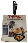 T-fal Pancake And Griddle Set Nonstick Black 9826CP New In Box. Price: $29.99.